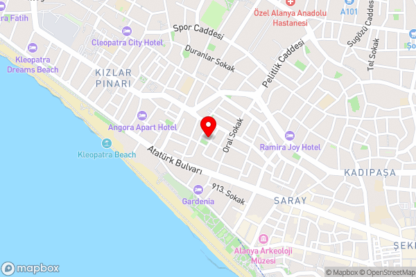 Best House Apart 1 - Hotel Location Map