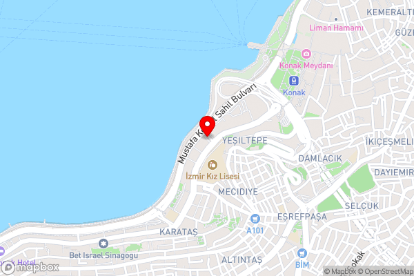 Best Western Plus Hotel Konak - Hotel Location Map