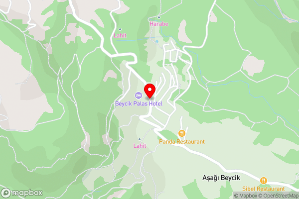 Beycik Konak Hotel - Hotel Location Map