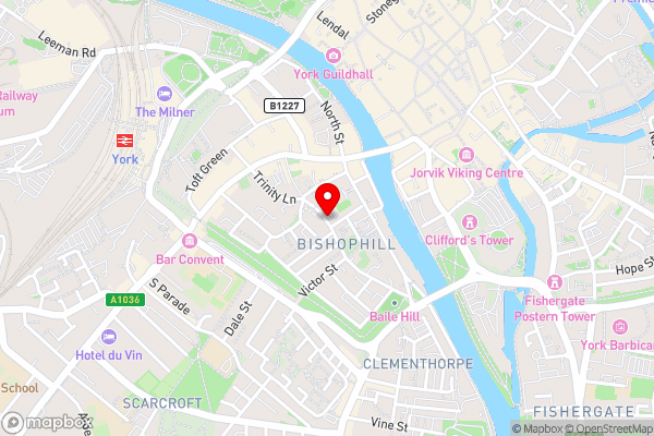 Bishops Court - Hotel Location Map