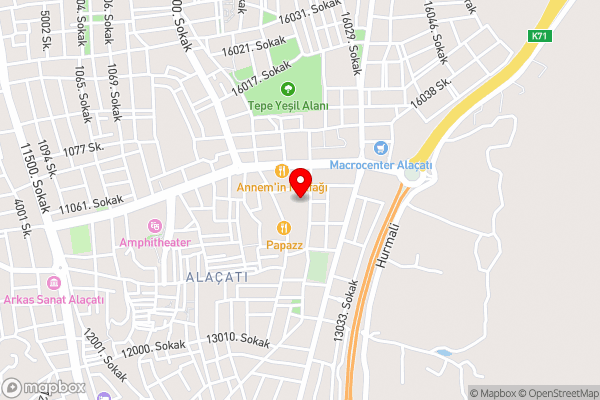 Bizim Ev Otel Alaçatı - Hotel Location Map