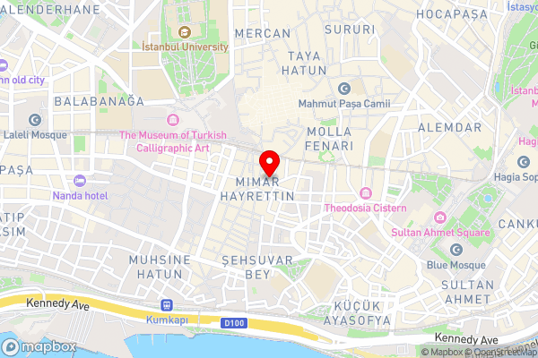 Bizim Hotel - Hotel Location Map