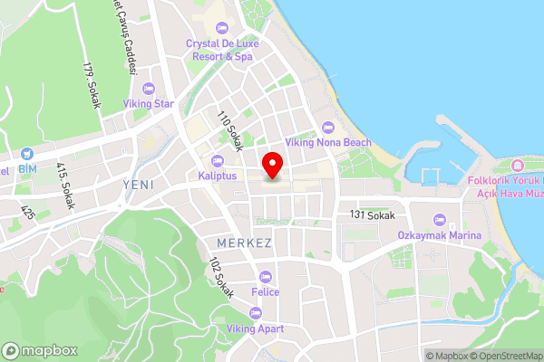 Black Korient - Hotel Location Map