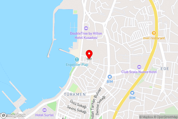 BLACK MARİN Apartment - Hotel Location Map