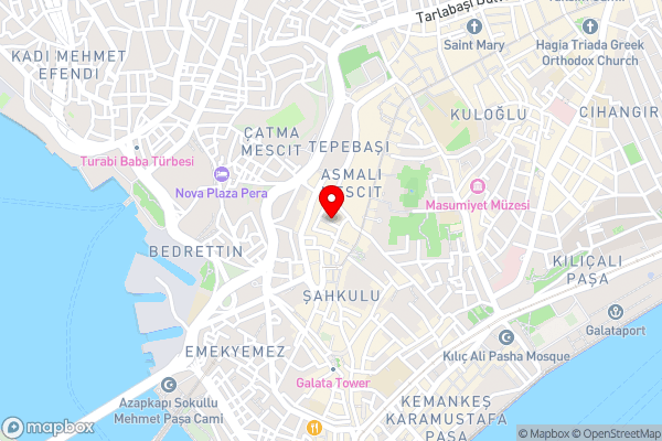 BLUE PERA HOUSE - Hotel Location Map