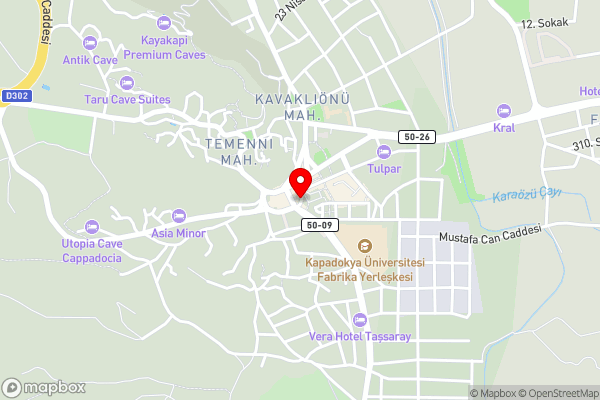 Blue room - Hotel Location Map