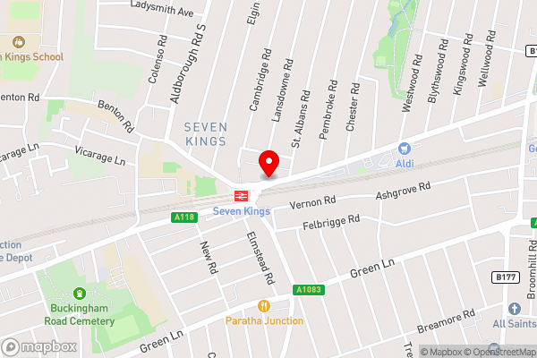 Blue Sapphire Hotel - Hotel Location Map