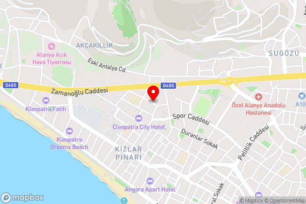 Blue Star Hotel - Hotel Location Map