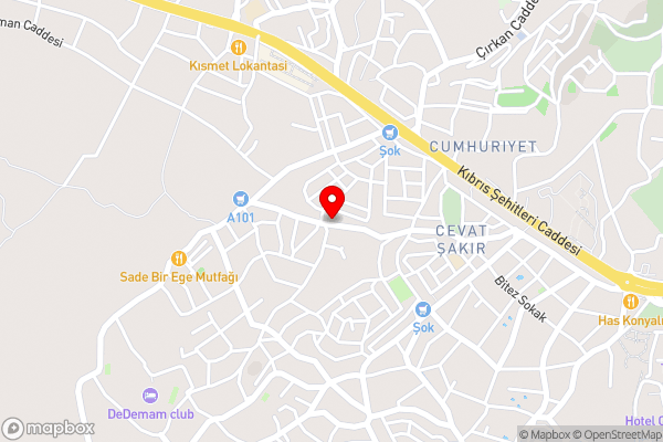 Bodrum Family Apartments - Hotel Location Map