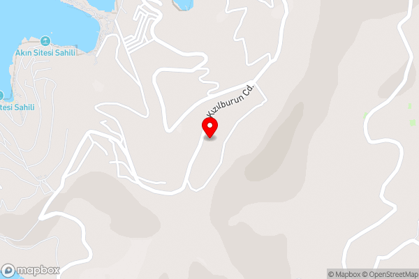 Bodrum Kızılburun’da manzaralı, bahçeli 3+1 villa - Hotel Location Map