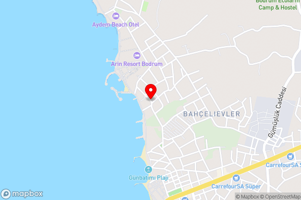 Bodrum Villa Dilayla - Hotel Location Map