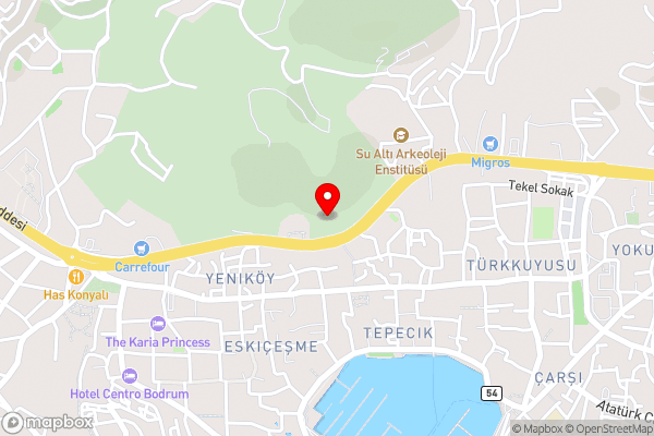 Bodrum Villa Sleeps 10 Pool Air Con WiFi - Hotel Location Map