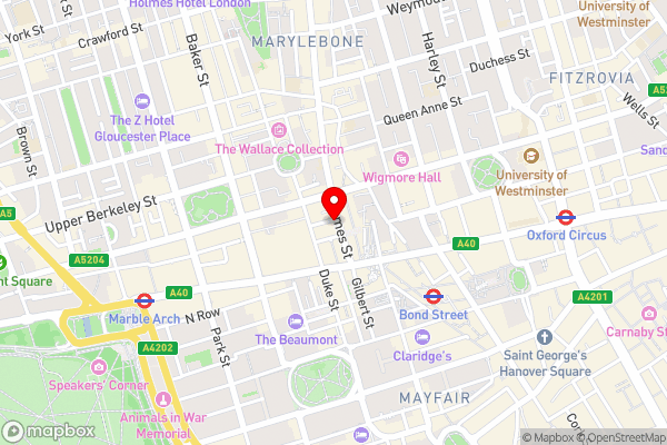 Bond Street Serviced Apartment - Hotel Location Map