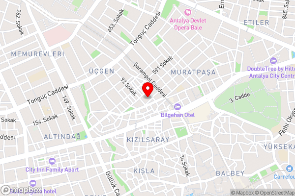 BONE BEST OTEL - Hotel Location Map