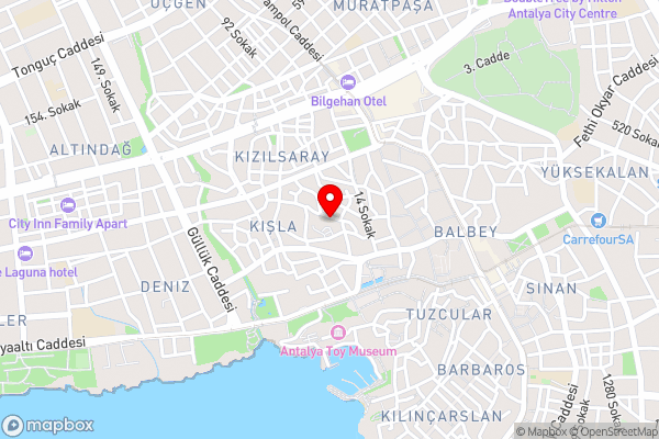 Bonnie City Hotel - Hotel Location Map