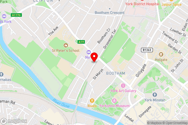 Bootham Loft Apartment - Hotel Location Map
