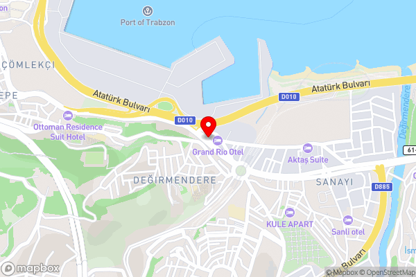 Bordo Hotel - Hotel Location Map