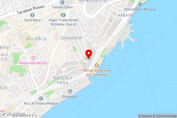 Bosphorus Menekshe Rezidances - Hotel Location Map