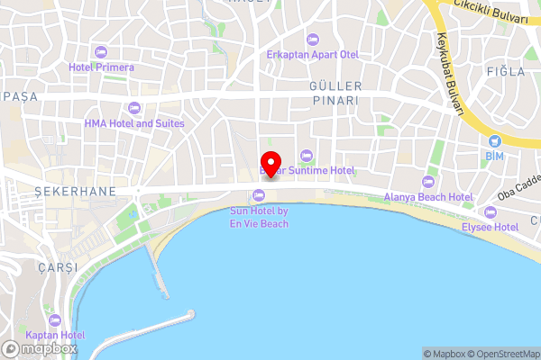 BOULEVARD OTEL - Hotel Location Map