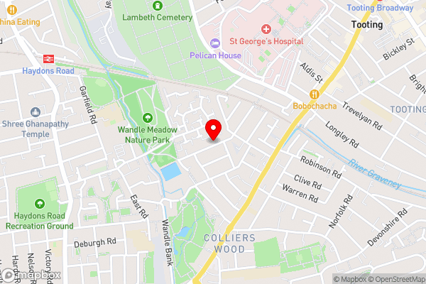 Boundary Road, 1 Bedroom & 2 Bedroom Flats - Hotel Location Map