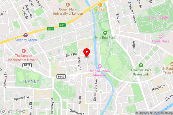 Boutique Home from Home - Hotel Location Map