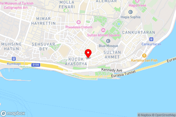Boutique Sultan Hotel - Hotel Location Map
