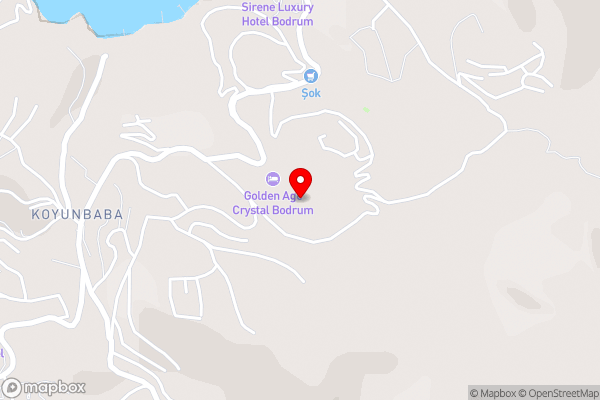 BoVilla Hotel Sentio Yalıkavak - Hotel Location Map