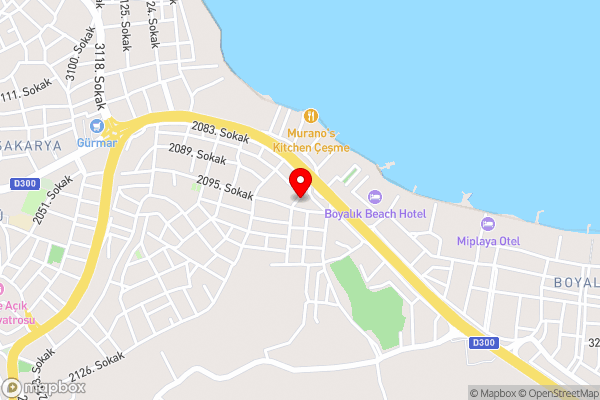 Boyalik Demirel Residence & Hotel - Hotel Location Map