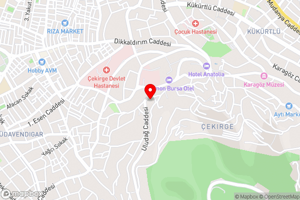 Boyuguzel Termal Hotel - Hotel Location Map