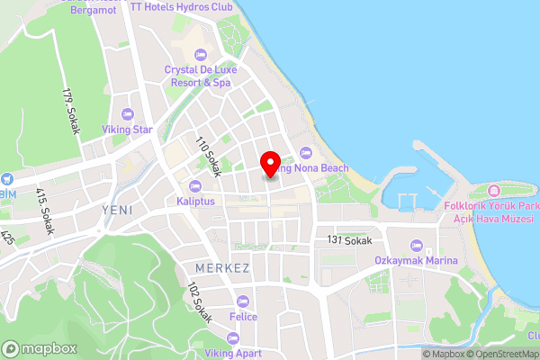 Britannia Hotel Village - Hotel Location Map