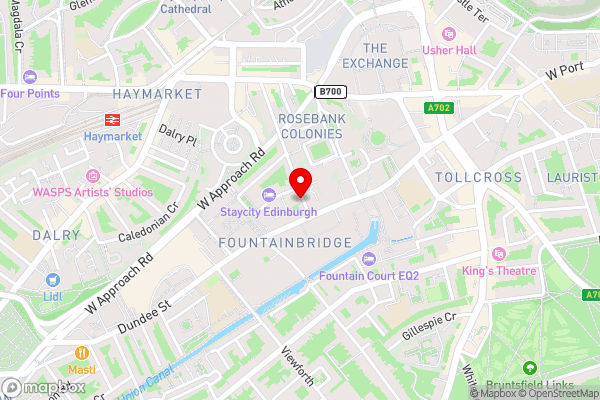 Brooks Hotel - Hotel Location Map