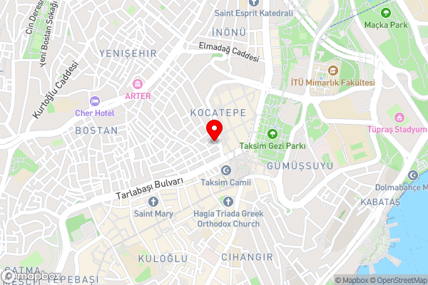 Budak Residence - Hotel Location Map