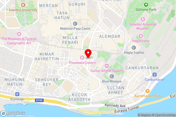 Burckin Hotel - Hotel Location Map