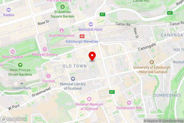 Burnets Apartments - Hotel Location Map