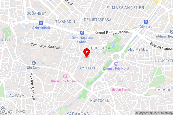 Bursa İpekyolu Hotel - Hotel Location Map