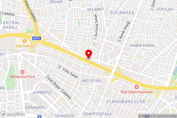 By Sultan Otel - Hotel Location Map