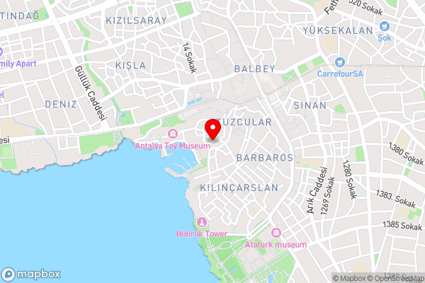 By Zom Pansiyon - Hotel Location Map