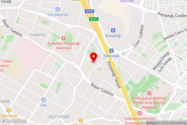 Byotell Hotel Istanbul - Hotel Location Map
