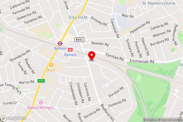 Byrne Garden 1 - Hotel Location Map