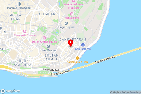 Byzantium Comfort Hotel - Hotel Location Map