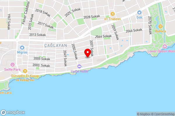 Cabbana Hotel Lara - Hotel Location Map