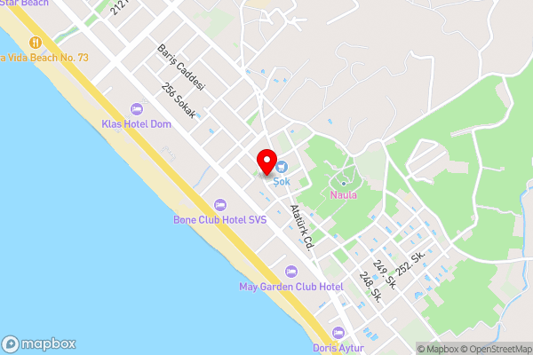 Caden Life - Hotel Location Map