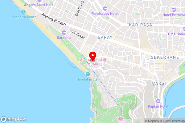 Caligo Apart Hotel - Hotel Location Map