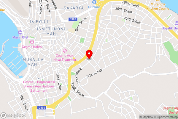 Calis Hotel - Hotel Location Map