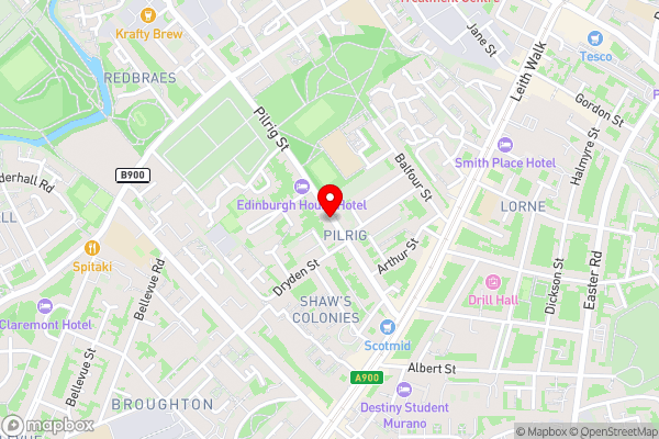 Canadale Guest House - Hotel Location Map