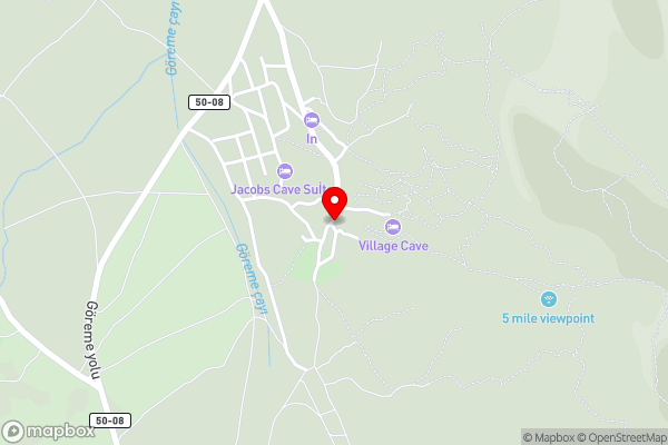 Canela Cave Hotel - Cappadocia - Hotel Location Map