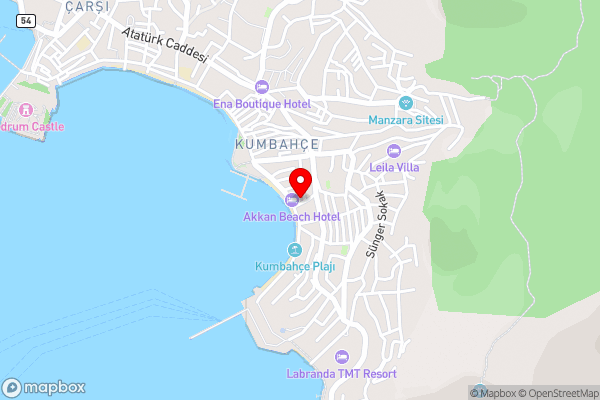 Capaci Hotel - Hotel Location Map