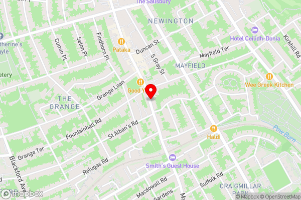 Capital House - Hotel Location Map