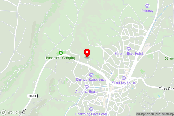 Cardak House - Hotel Location Map