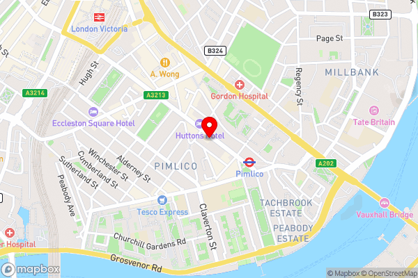 Carlton Hotel - Hotel Location Map
